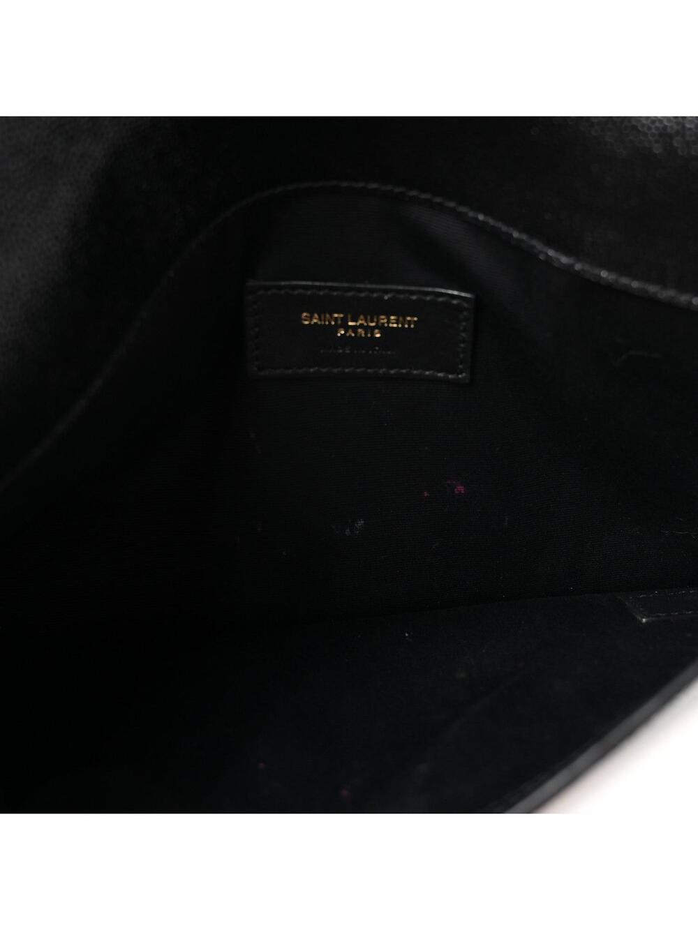 Saint Laurent Grain De Poudre Uptown #270832S65B - Picture 5 of 9